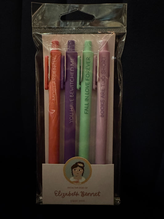 Pride & Prejudice Elizabeth Bennet Pen Set