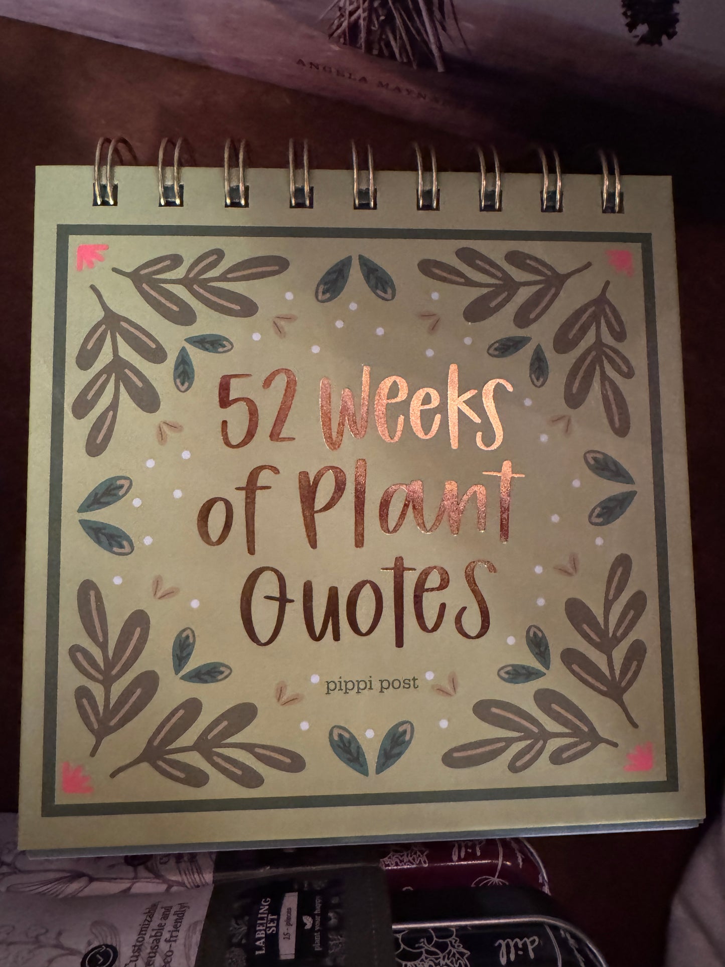52 Weeks of Plant Quotes Flip Desk Calendar
