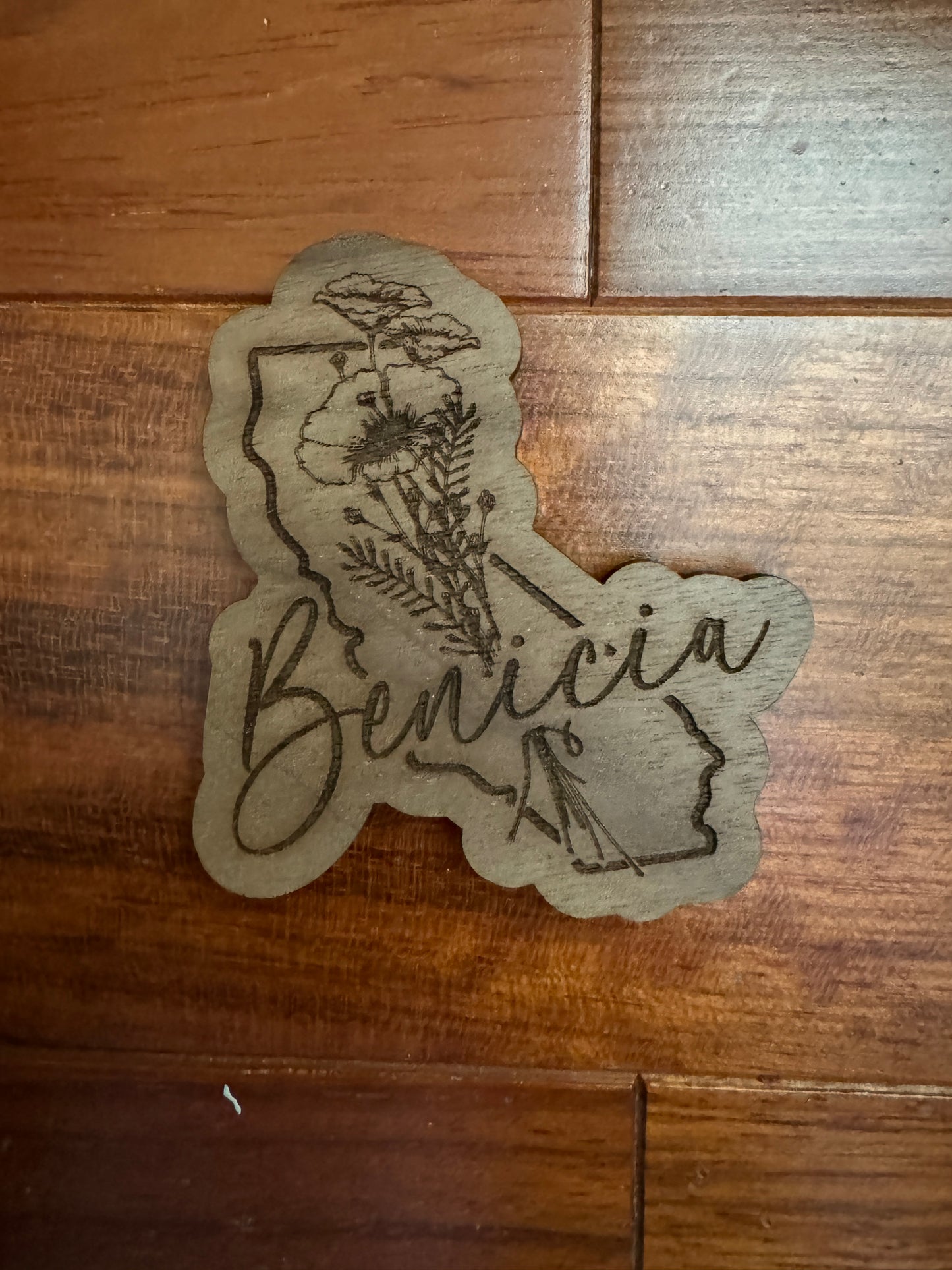 BENICIA | Wood Magnets |