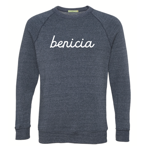 Benicia Blue Heather Sweatshirt