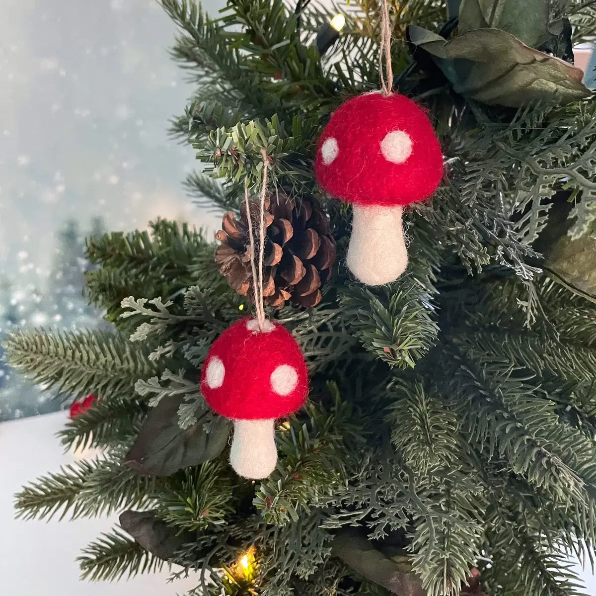 Red Toadstool Mushroom Eco Fresheners/Ornaments