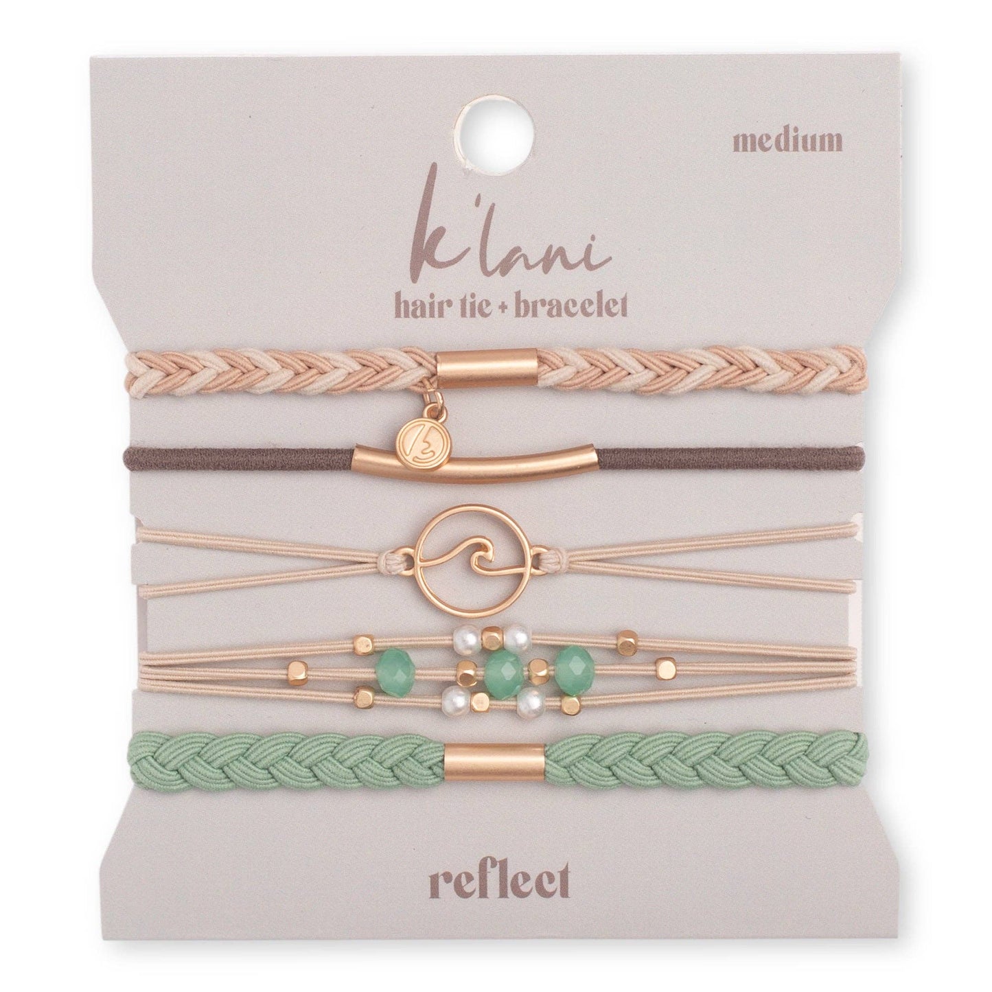 K'Lani hair tie bracelets - Reflect