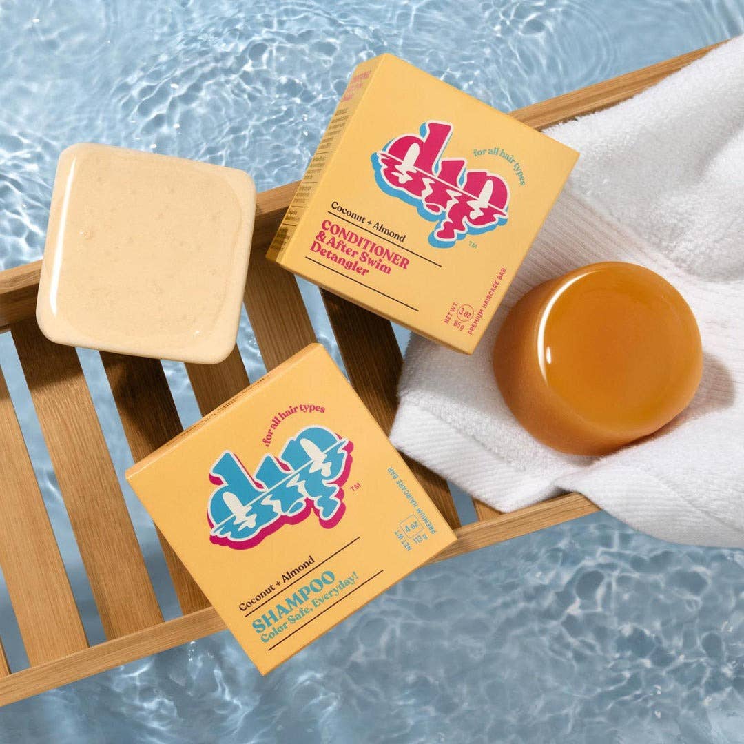 Dip - Color Safe Shampoo Bar for Every Day - Coconut & Almond: 4 oz