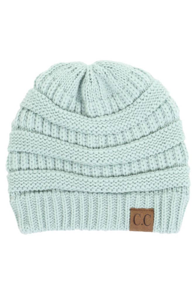 Hana - C.C Best Selling Cable Knit Classic Beanie Winter Hat