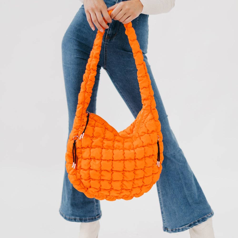 Pretty Simple - Carmen Quilted Hobo Tote Bag
