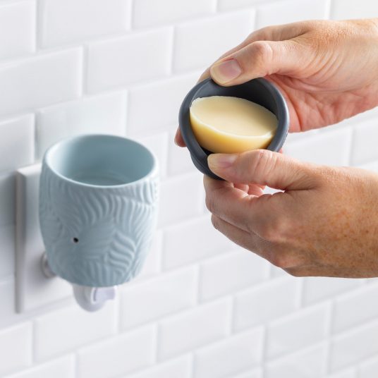 Plug-in Fragrance Warmer | Arch Deco w/ Flip Dish