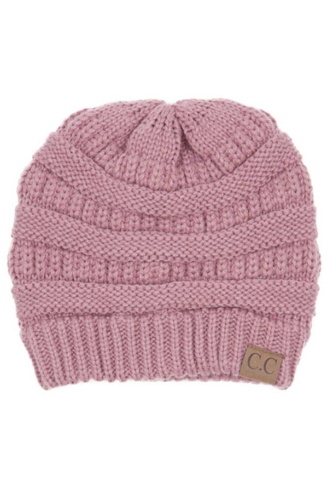 Hana - C.C Best Selling Cable Knit Classic Beanie Winter Hat