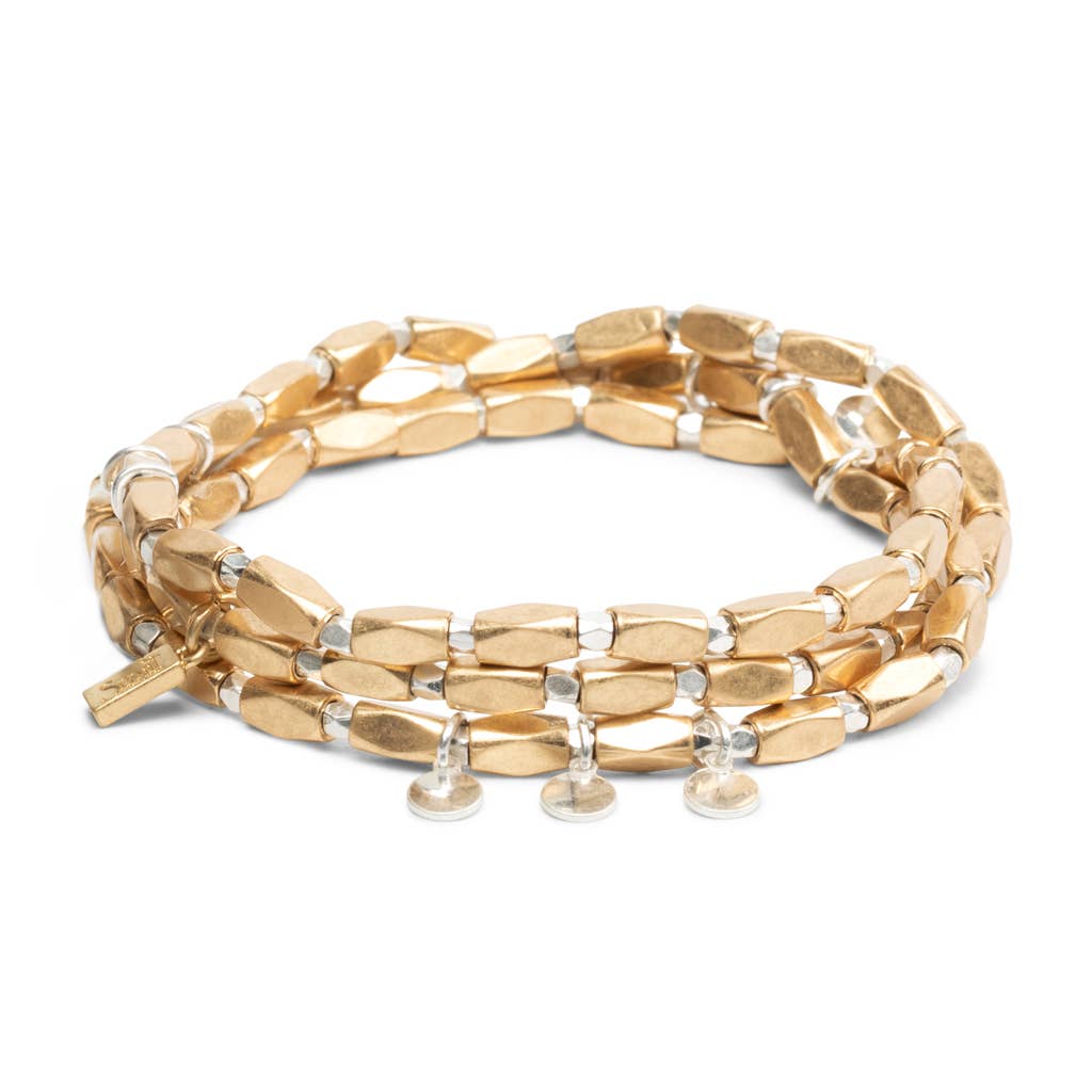 Scout Curated Wears - Metal Wrap - Iconic/Disc/Gold & Silver