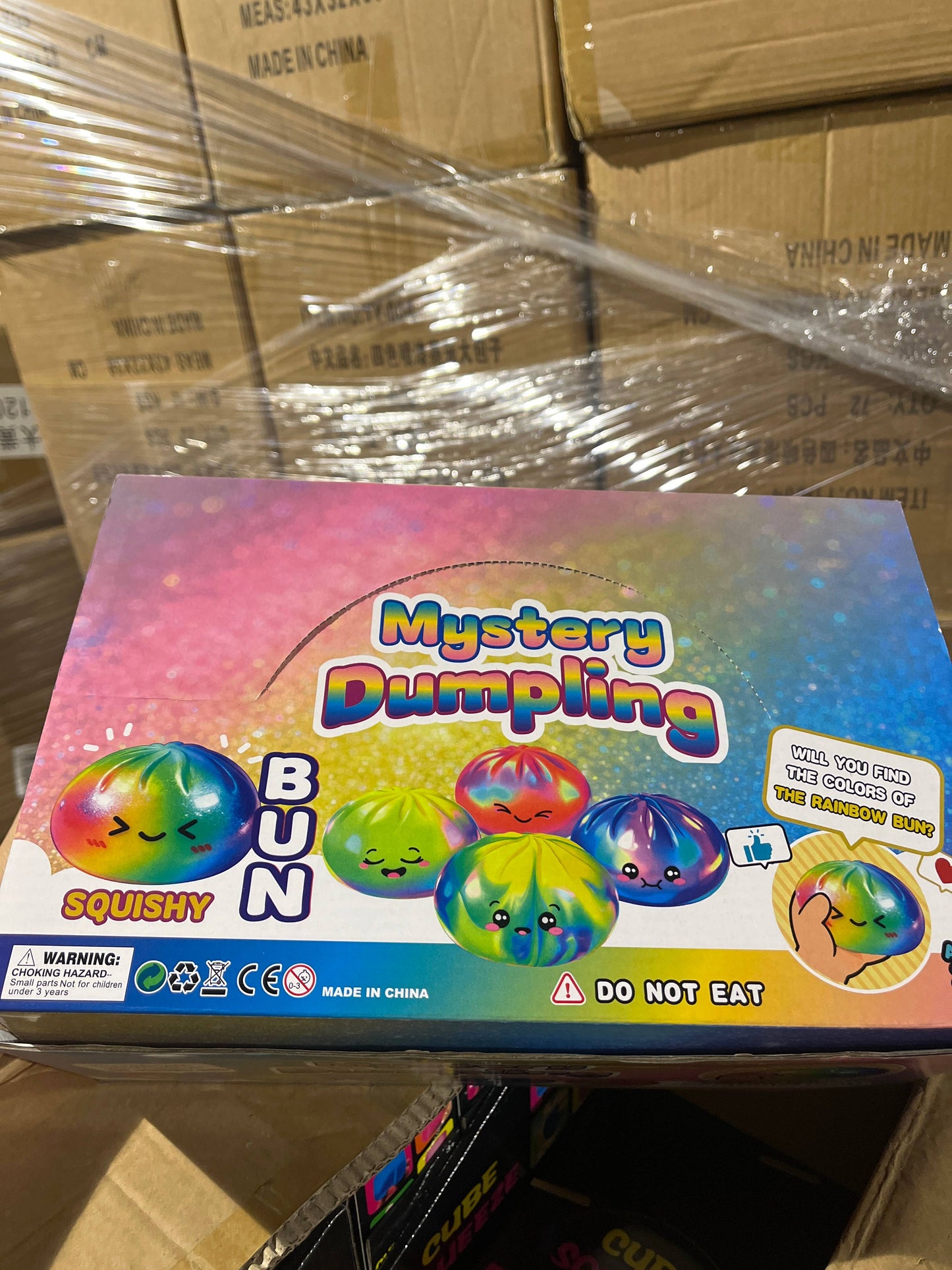 TieDye Squishy Dumplings Toy; Trending | HOT | A047