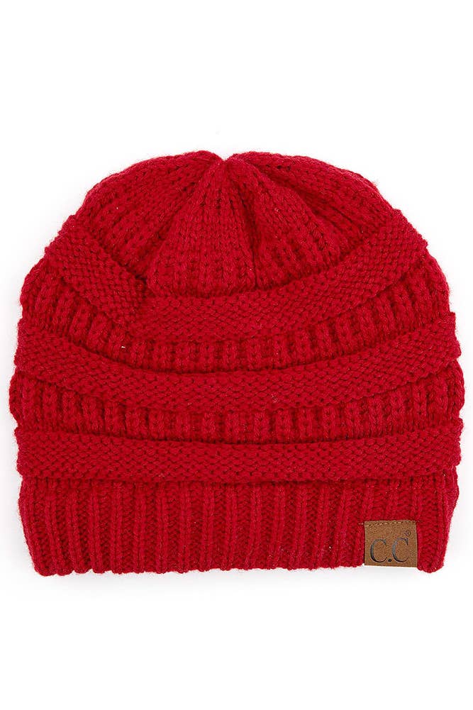 Hana - C.C Best Selling Cable Knit Classic Beanie Winter Hat