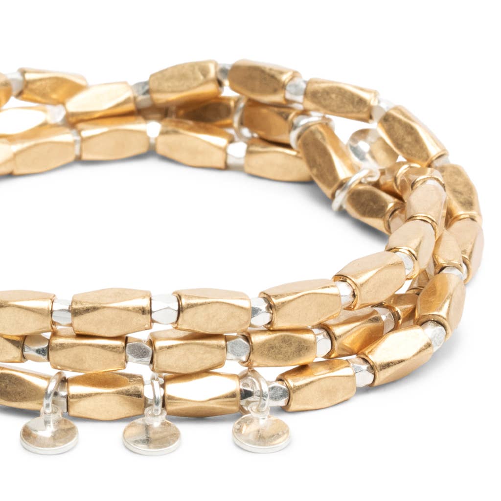 Scout Curated Wears - Metal Wrap - Iconic/Disc/Gold & Silver