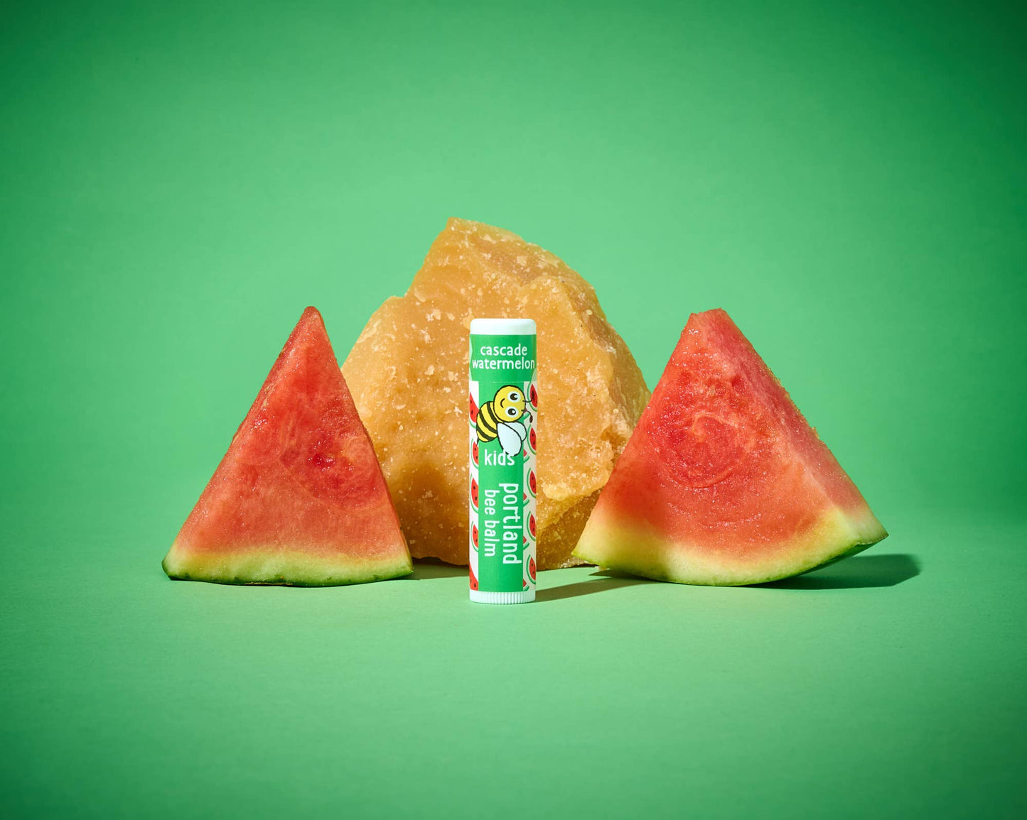 Kids Beeswax Lip Balm Display – Watermelon (24-Count)