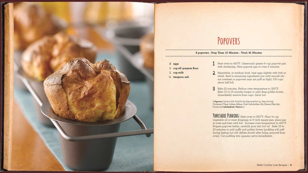 HarperCollins - Betty Crocker Lost Recipes: Betty Crocker