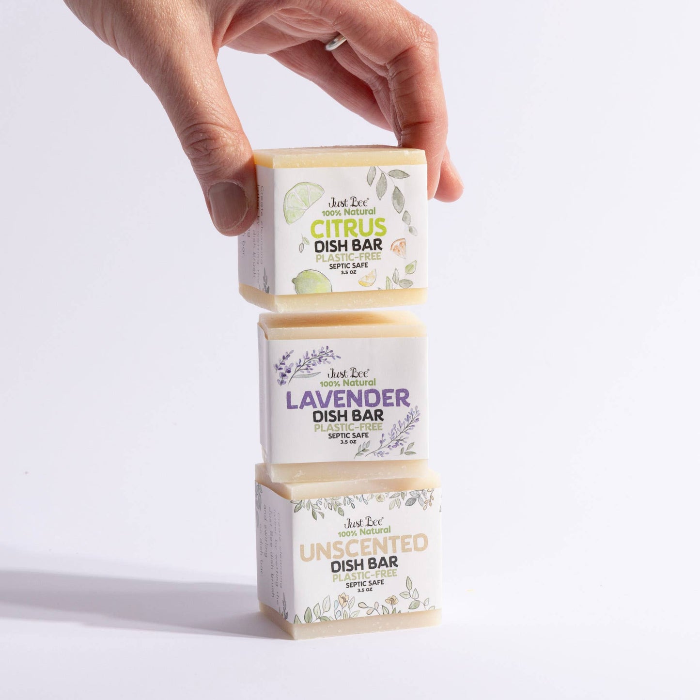 Citrus Dish Bar - Plastic Free by Just Bee