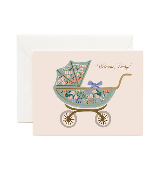 Rifle Paper Co. - Floral Pram Card