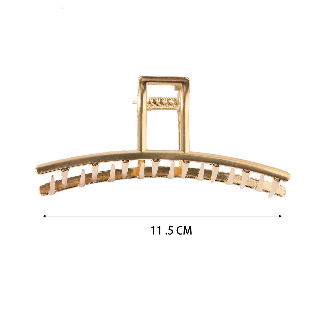 Gold Metal Hair Claws Strong Hold