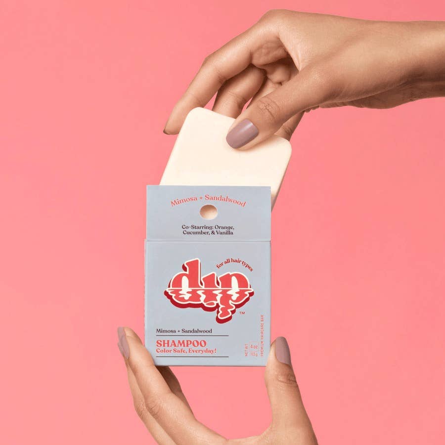 Dip - Color Safe Shampoo Bar for Every Day - Mimosa & Sandalwood