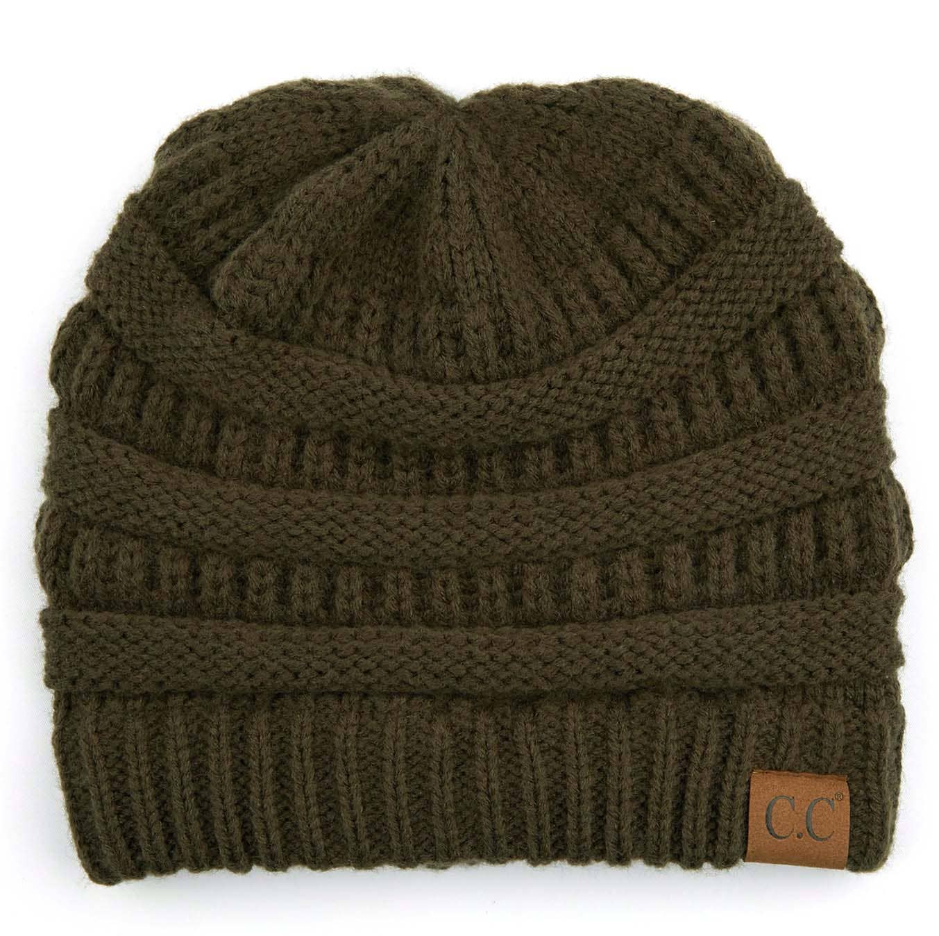 Hana - C.C Best Selling Cable Knit Classic Beanie Winter Hat