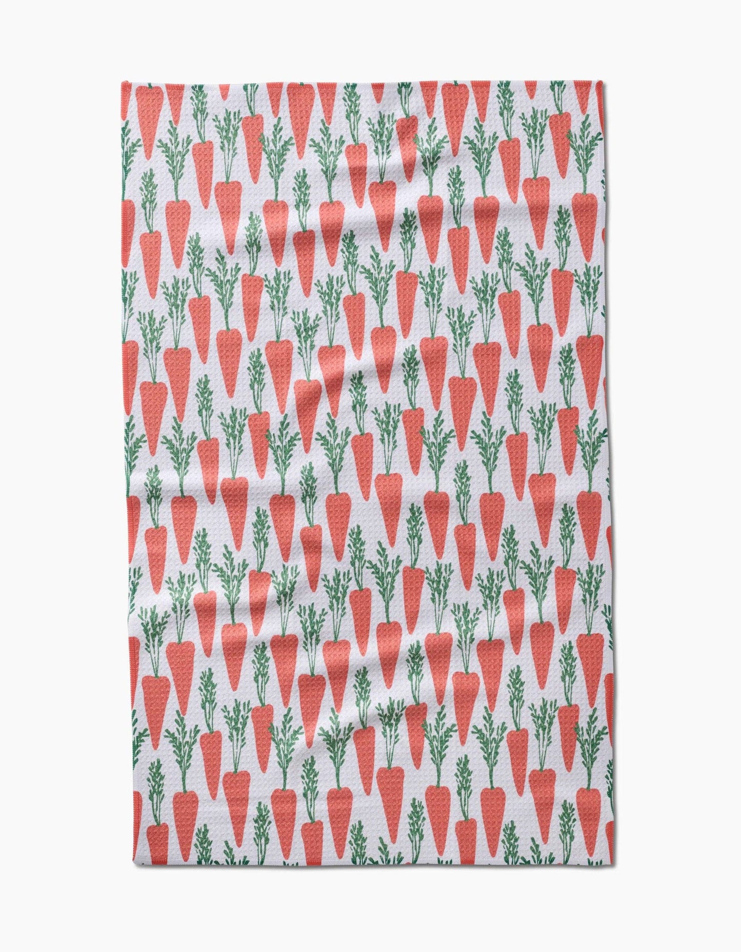 Geometry - Spring Carrot Hill Tea Towel
