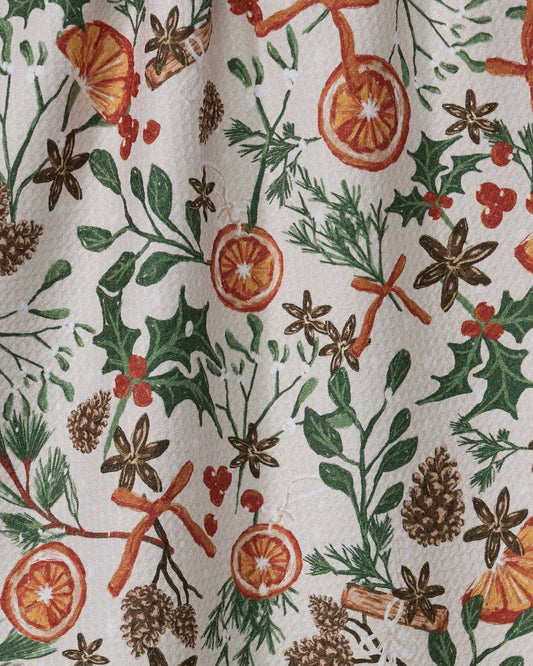 Geometry - Canela Tea Towel