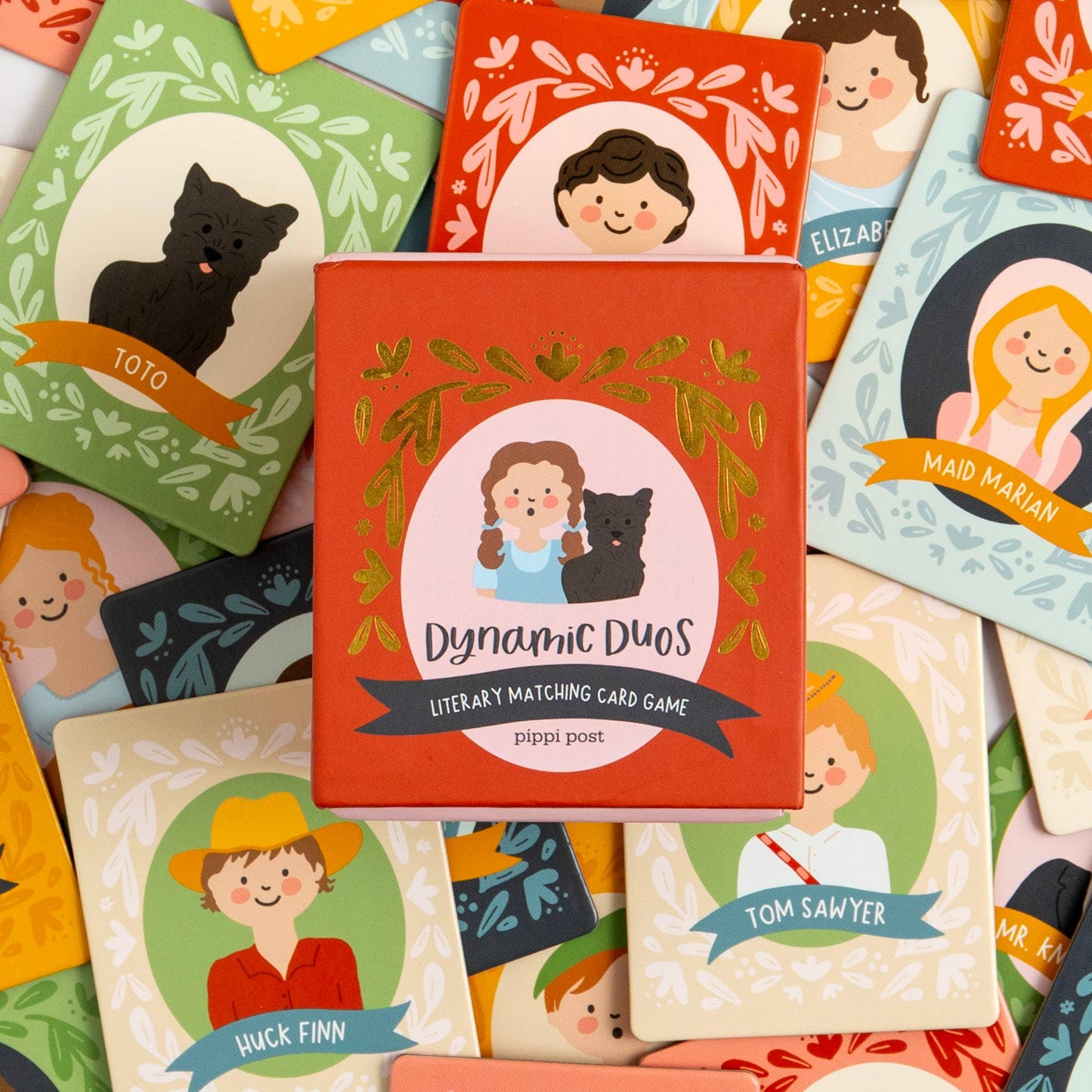 Pippi Post - Dynamic Duos Literary Matching Memory Card Game
