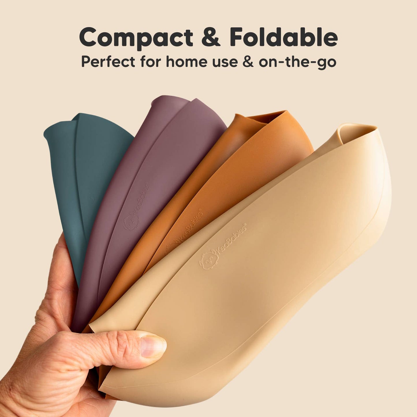 KeaBabies - Prep Silicone Bibs for Babies, Toddlers, Boys, Girls