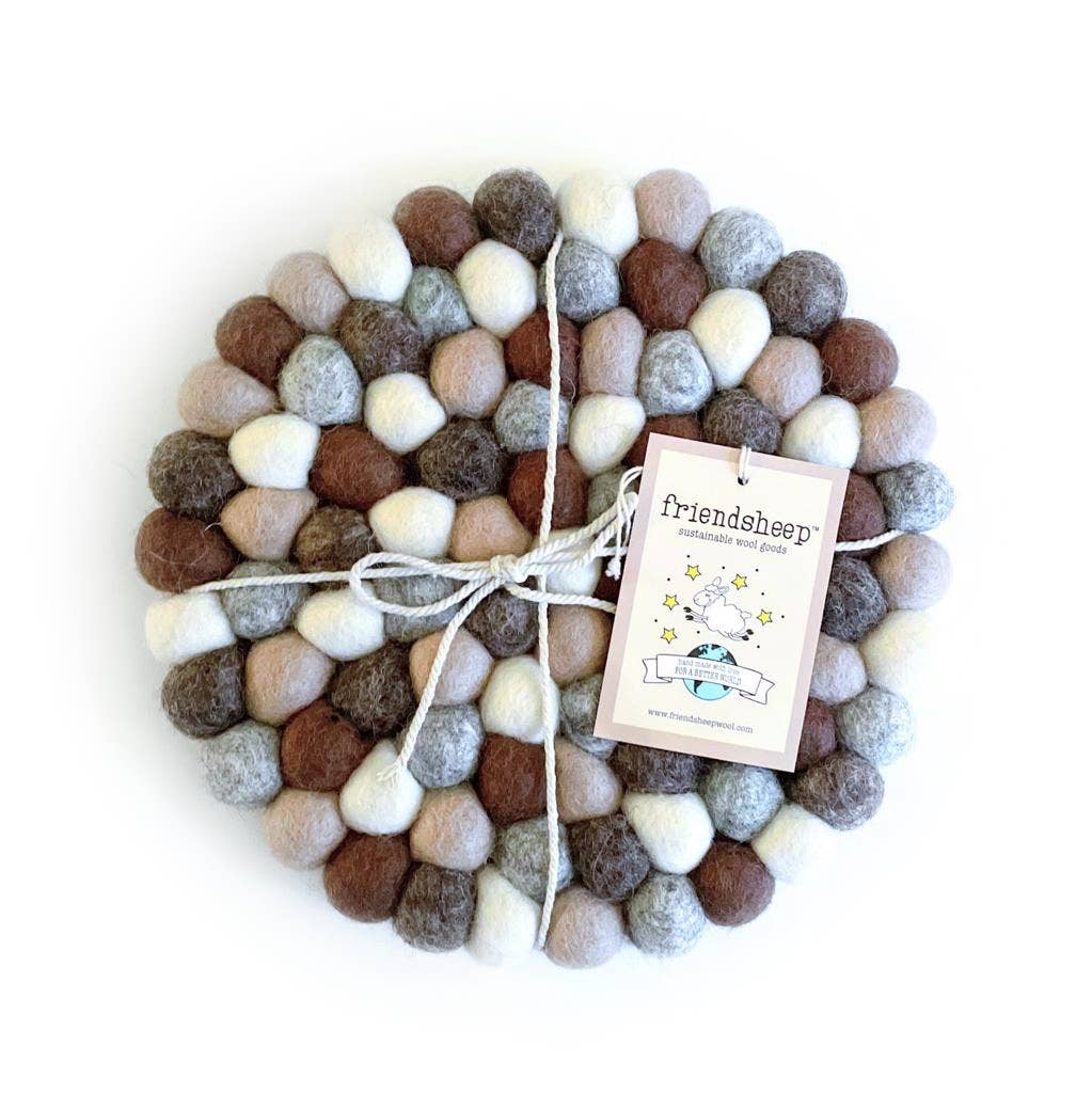 New Zealand Wool Eco Coasters