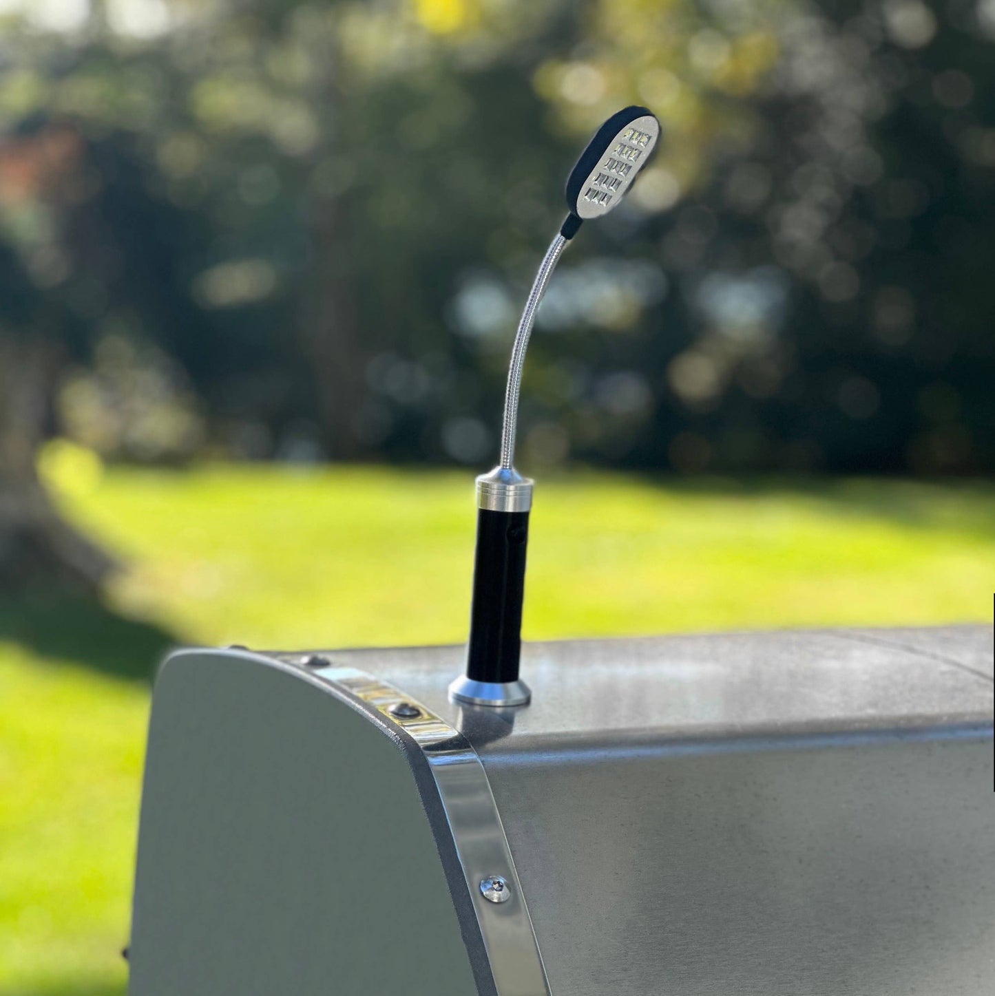 Fox Run Brands - Outset Outdoor Rotating Grill Light, Magnetic Base, 11.2"