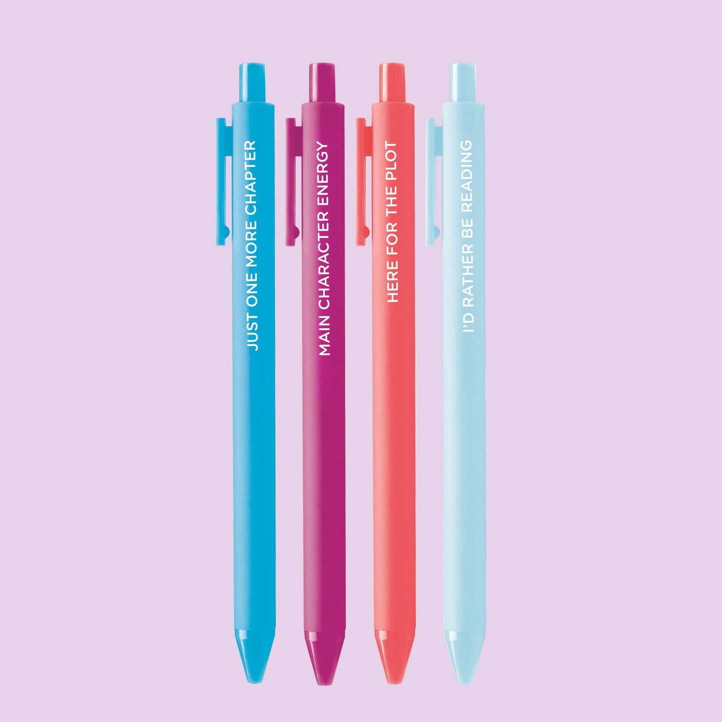 MangoIllustrated - Book Lover pen set | Pens for Readers, Writers & Bookstores
