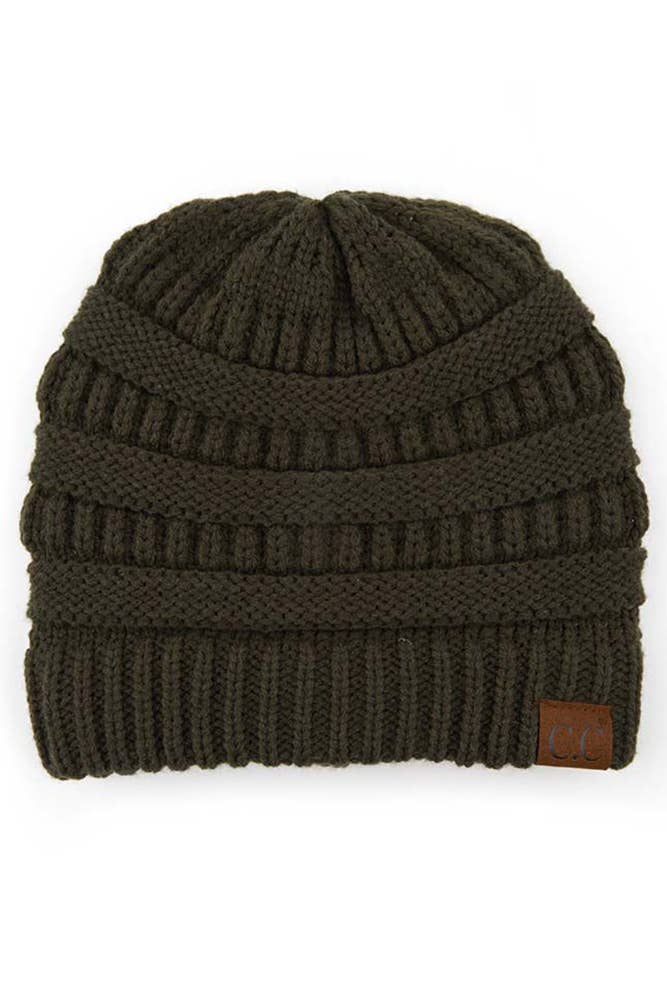 Hana - C.C Best Selling Cable Knit Classic Beanie Winter Hat