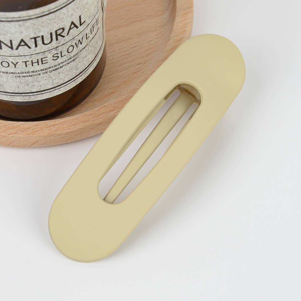 Solid Color Matte Duckbill Clip