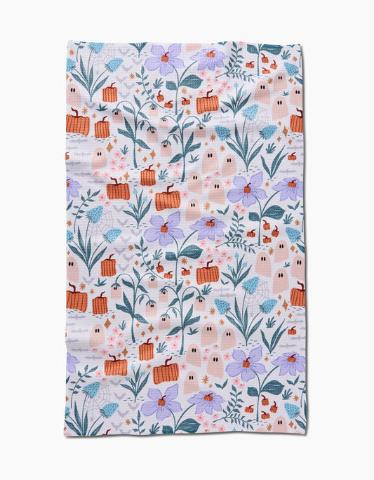 Ghosts In The Garden Tea Towel