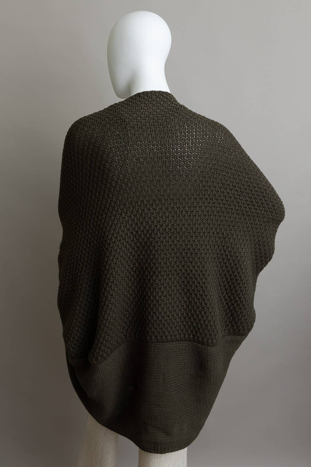 Bestselling! Bat Sleeve Knit Cardigan: Gray
