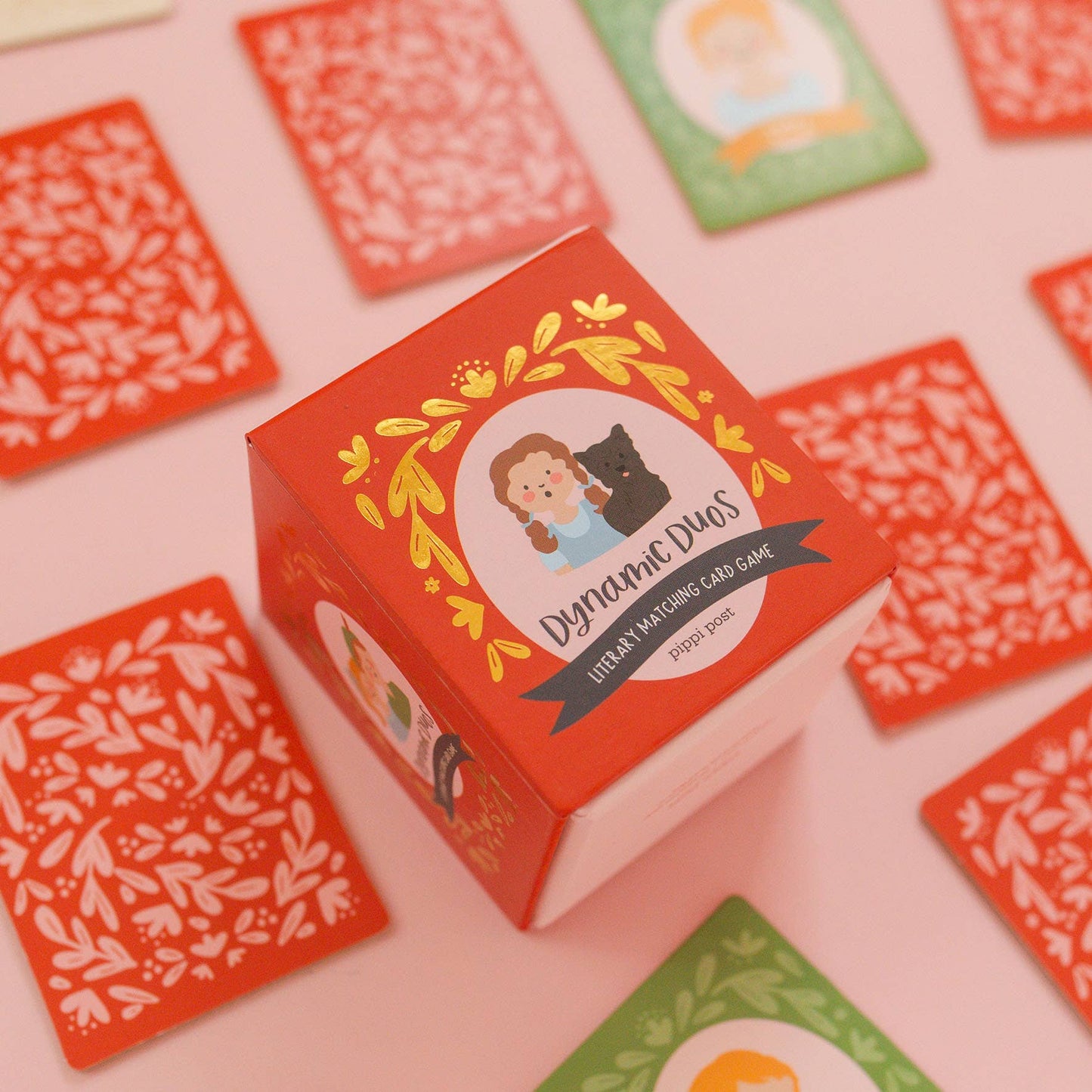 Pippi Post - Dynamic Duos Literary Matching Memory Card Game