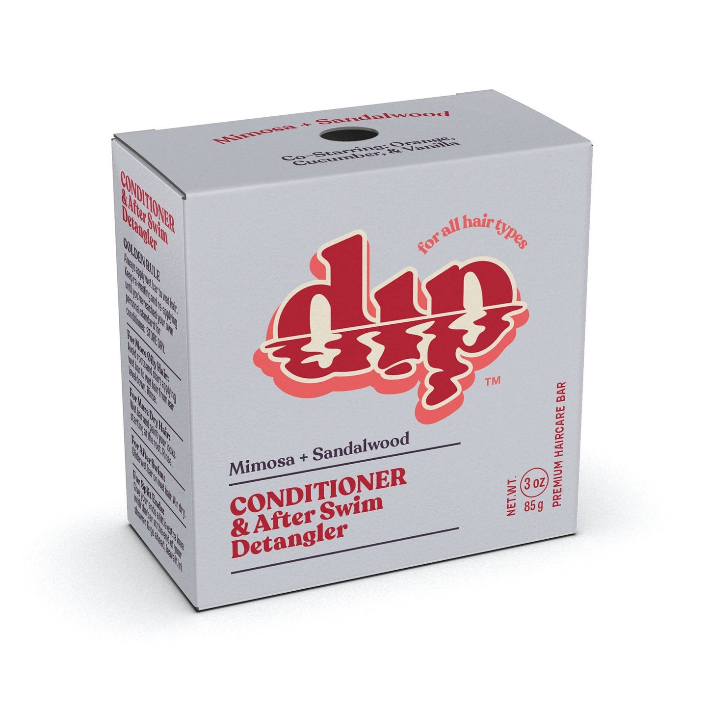 Dip - Conditioner Bar & After Swim Detangler - Mimosa & Sandalwood
