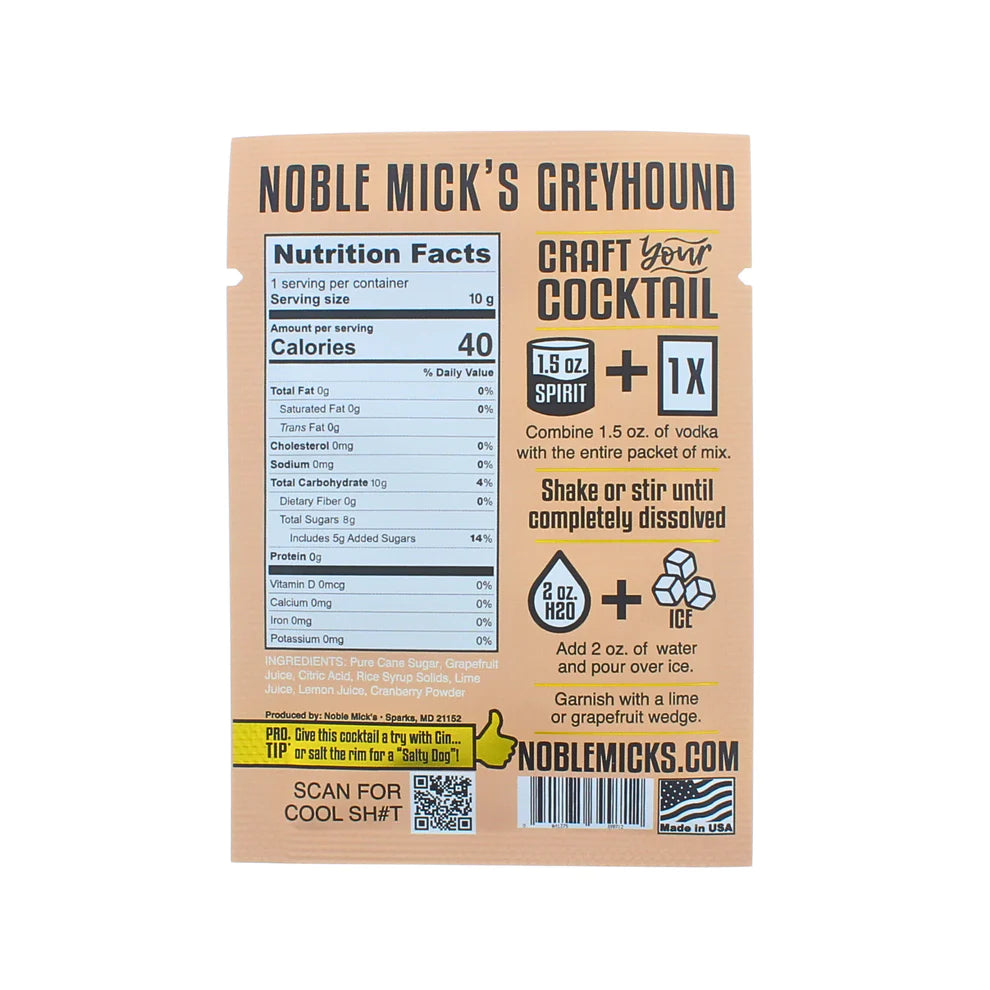 Noble Micks Drink Mixes