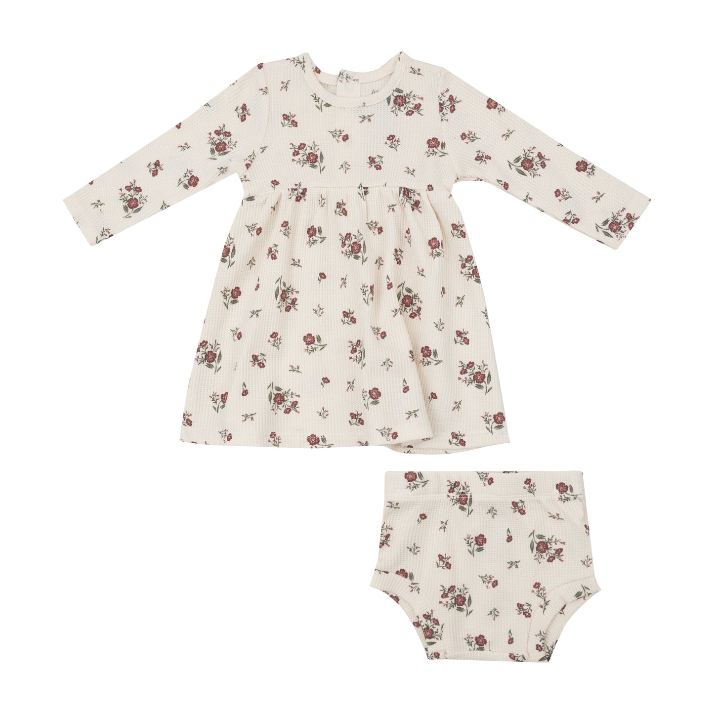 Misty Rose Floral - Simple Dress and Bloomer