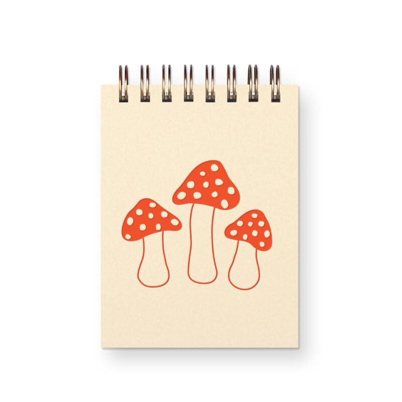 Mini Jotter Notebook | Mushroom