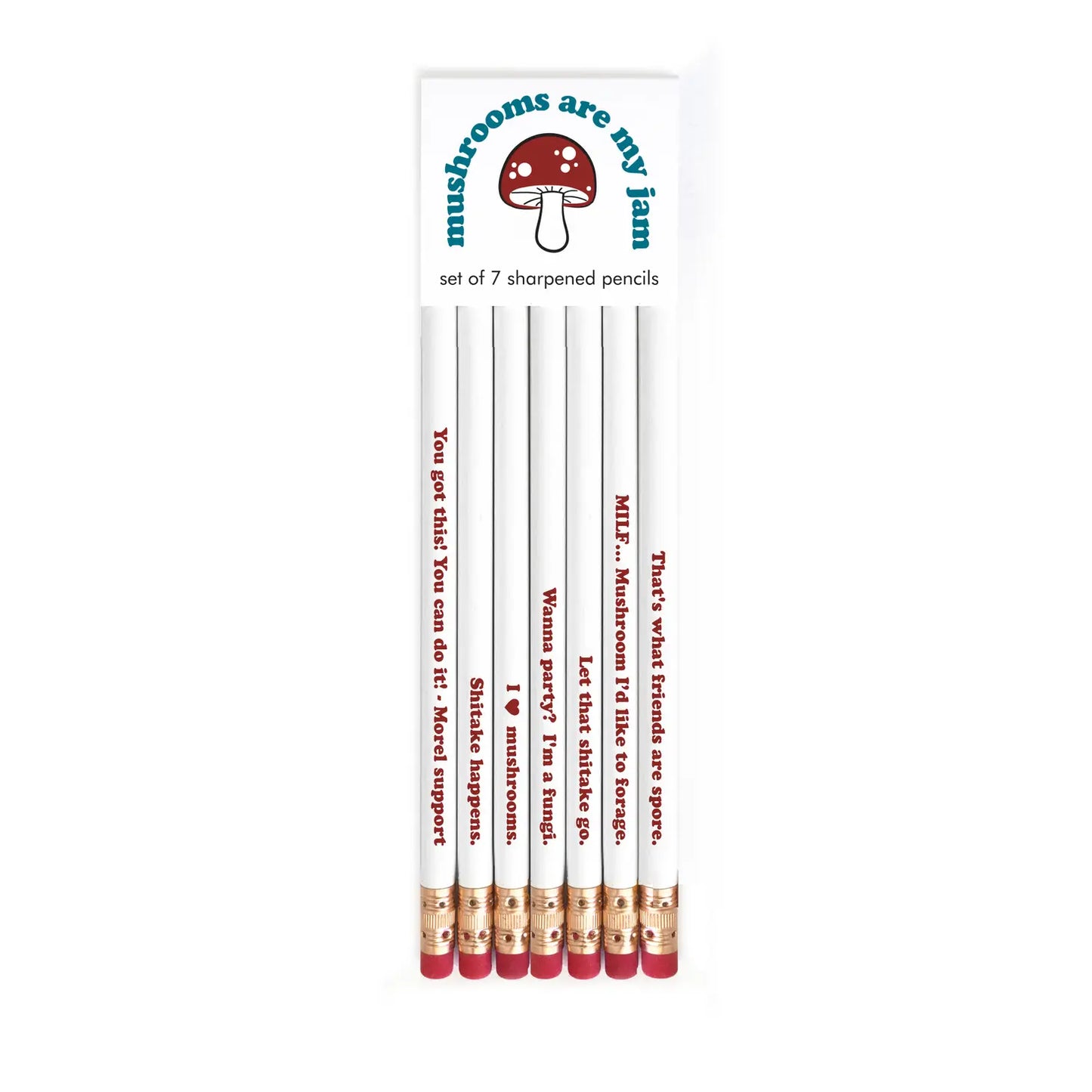 Mushrooms Pencils