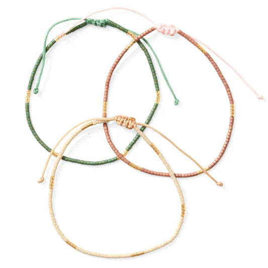 Delicate Single Row Miyuki Delicate Bracelets | Mix & Match