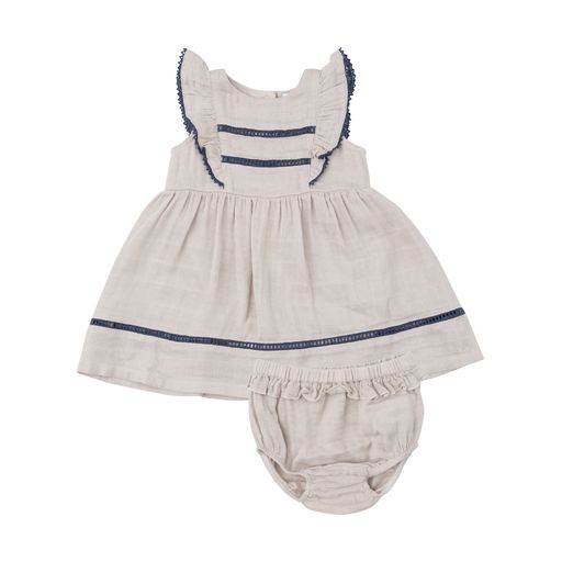 Smooth Sailing Ruffle Dress