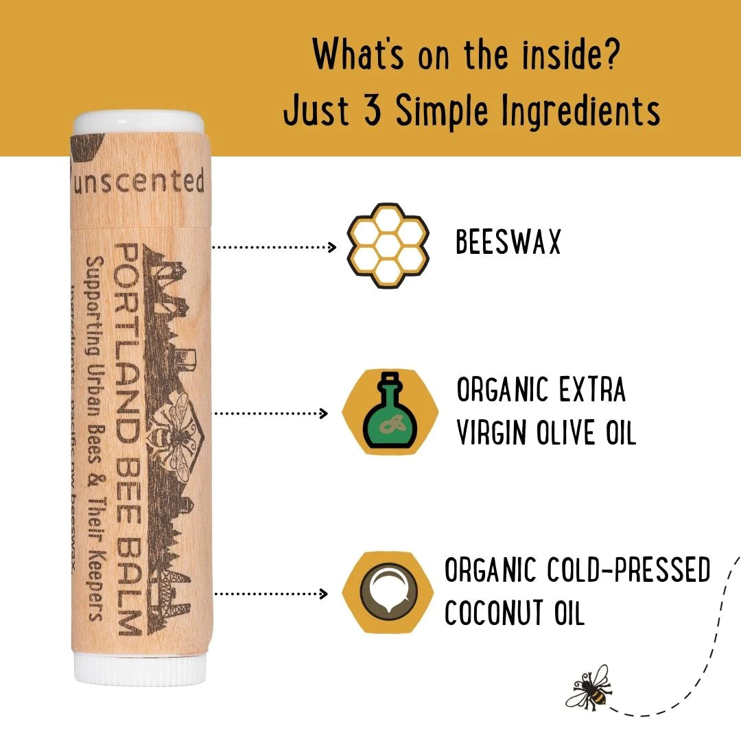 Portland Bee Lip Balm | Six Flavors