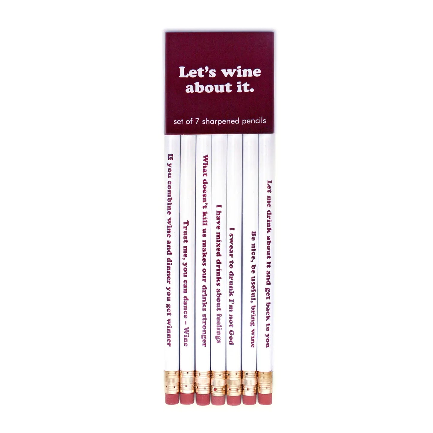 Let's Wine About It Pencils