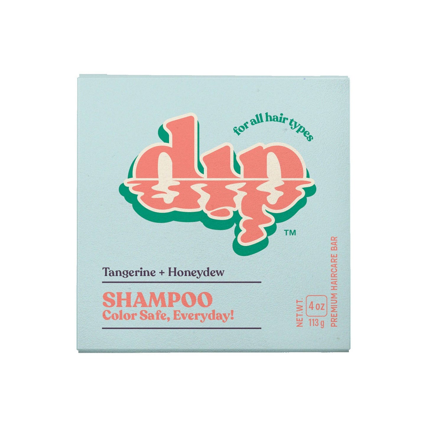 Dip - Color Safe Shampoo Bar for Every Day - Tangerine & Honeydew: 4 oz