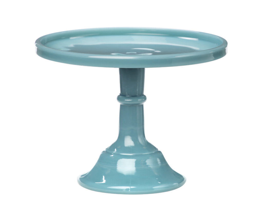 Milk Glass Cake Platter | 3 Colors