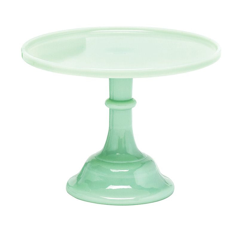 Milk Glass Cake Platter | 3 Colors