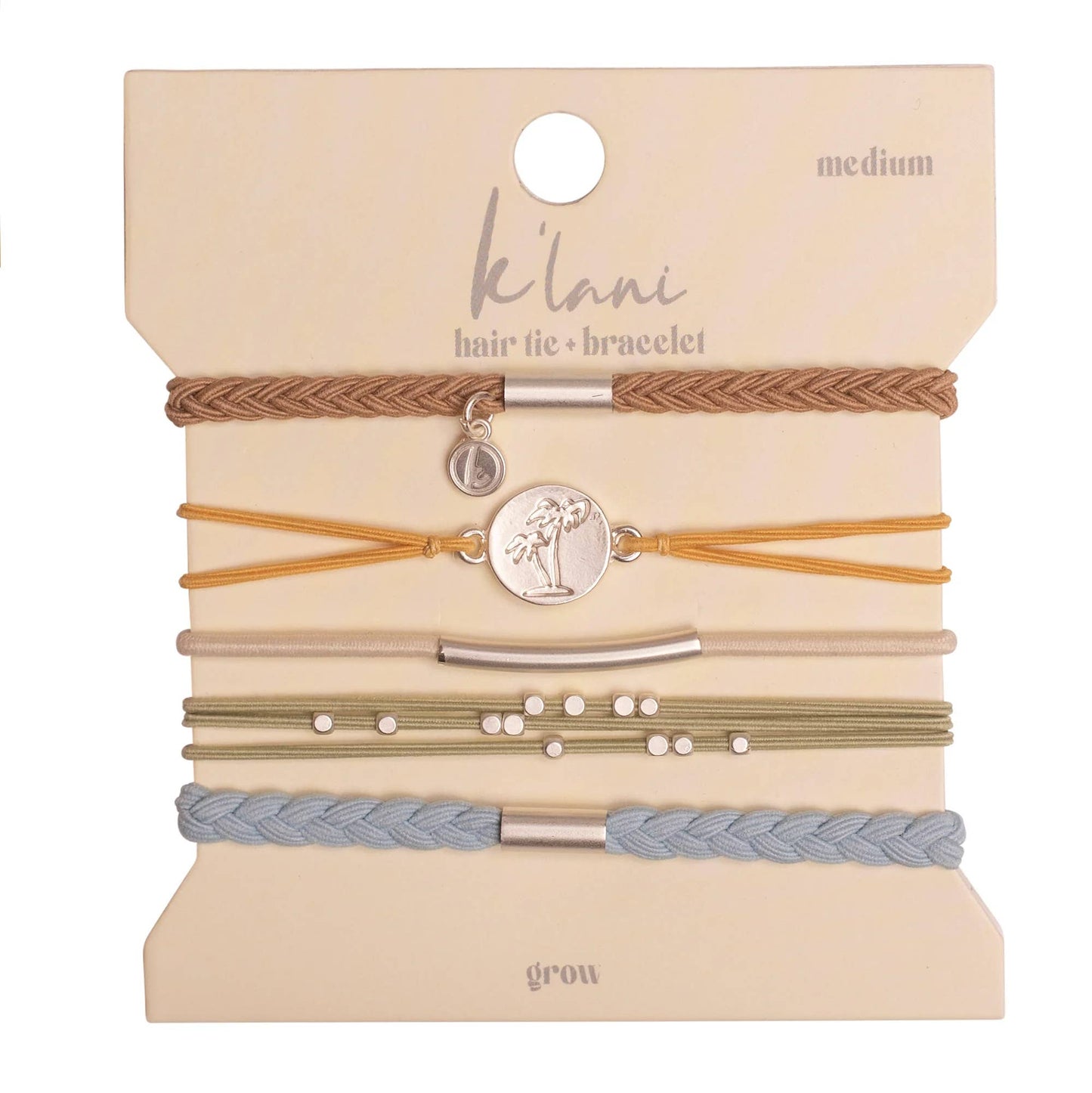 Hair Tie Bracelets - Grow: Medium