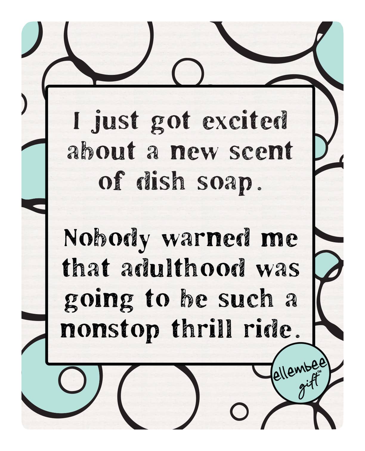 Swedish Dishcloth | Excited about a new scent of soap