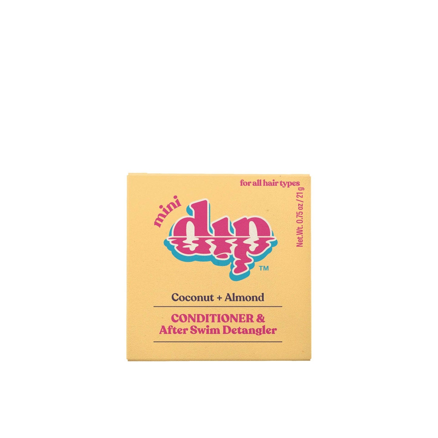 Dip - Mini Dip Conditioner & After Swim Detangler - Coconut & Almo: 0.75 oz