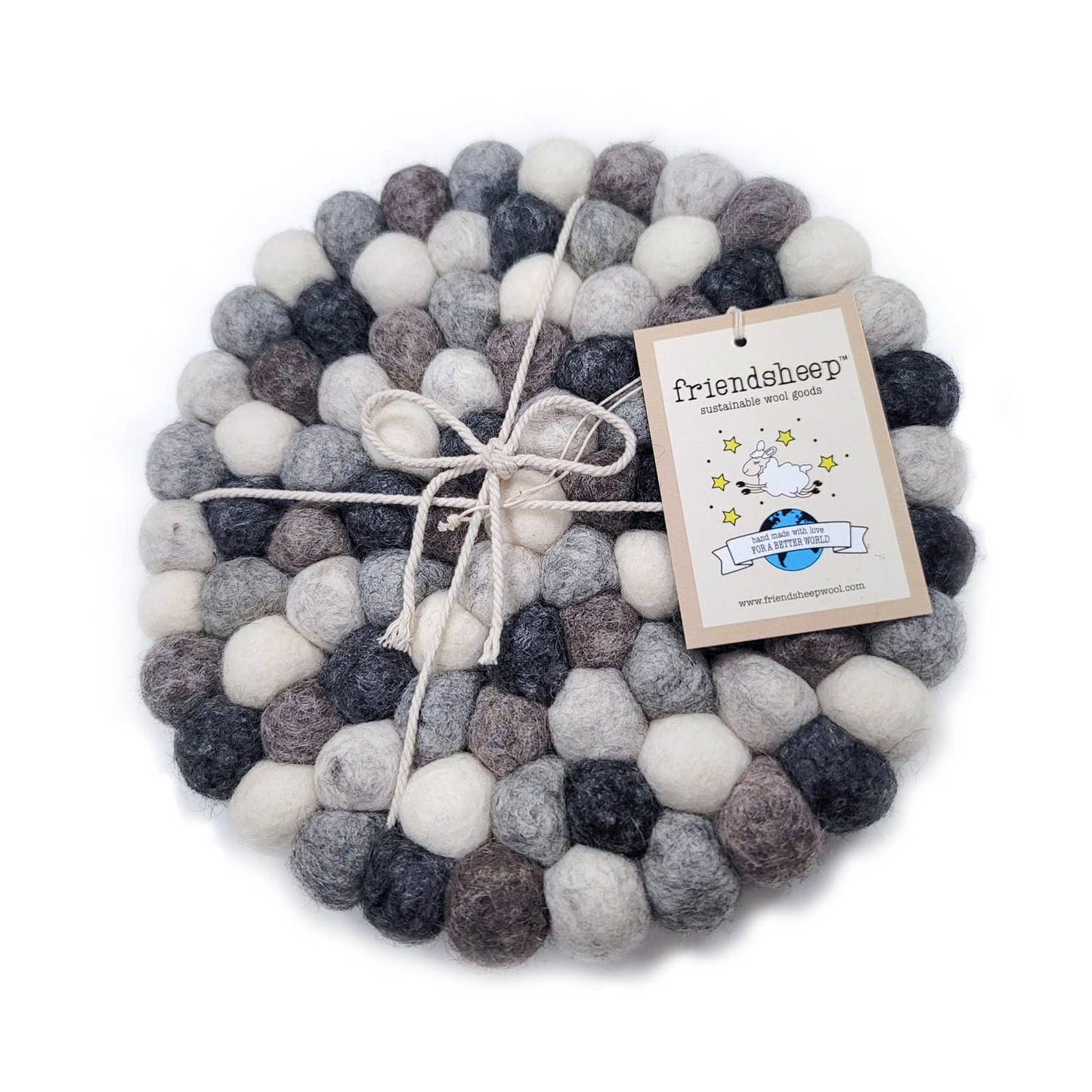 New Zealand Wool Eco Coasters